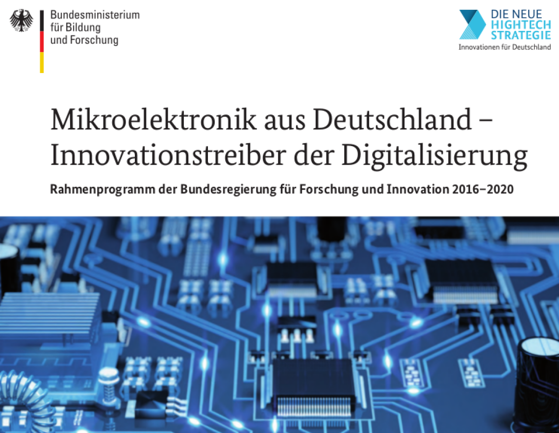 Mikroelektronik aus Deutschland Deckblatt Mikroelektronik aus Deutschland