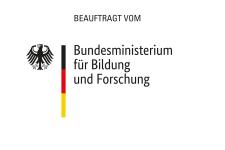 Logo beauftragt vom Bundesministerium für Bildung und Forschung Logo beauftragt vom Bundesministerium für Bildung und Forschung