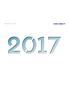 Cover Jahresbericht VDI/VDE IT 2017 Cover Jahresbericht VDI/VDE IT 2017
