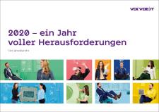 Titelseite des Jahresberichts 2020 der VDI/VDE-IT