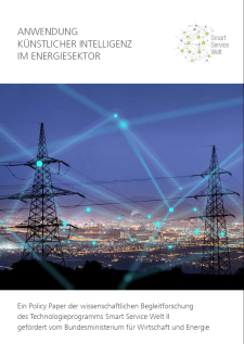 Cover Anwendung künstlicher Intelligenz im Energiesektor