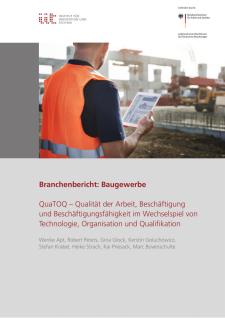 Cover Branchenbericht Baugewerbe