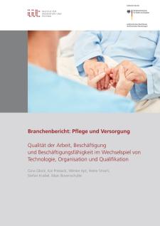 Cover Branchenbericht Pflege und Versorgung