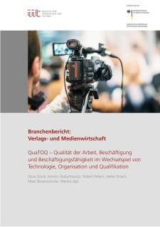Cover Branchenbericht Verlags- und Medienwirtschaft
