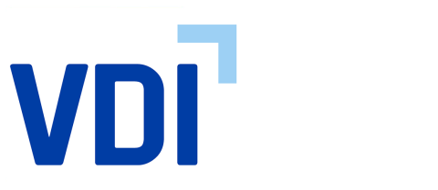 Logo mit drei Buchstaben VDI
