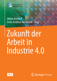 Deckblatt Zukunft der Arbeit in Industrie 4.0 (2015)