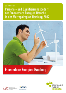 Cover Personal- und Qualifizierungsbedarf Erneuerbare Energien Hambug