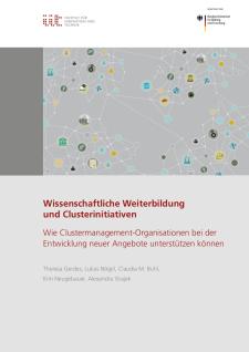 Cover Wissenschaftliche Weiterbildung und Clusterinitiativen